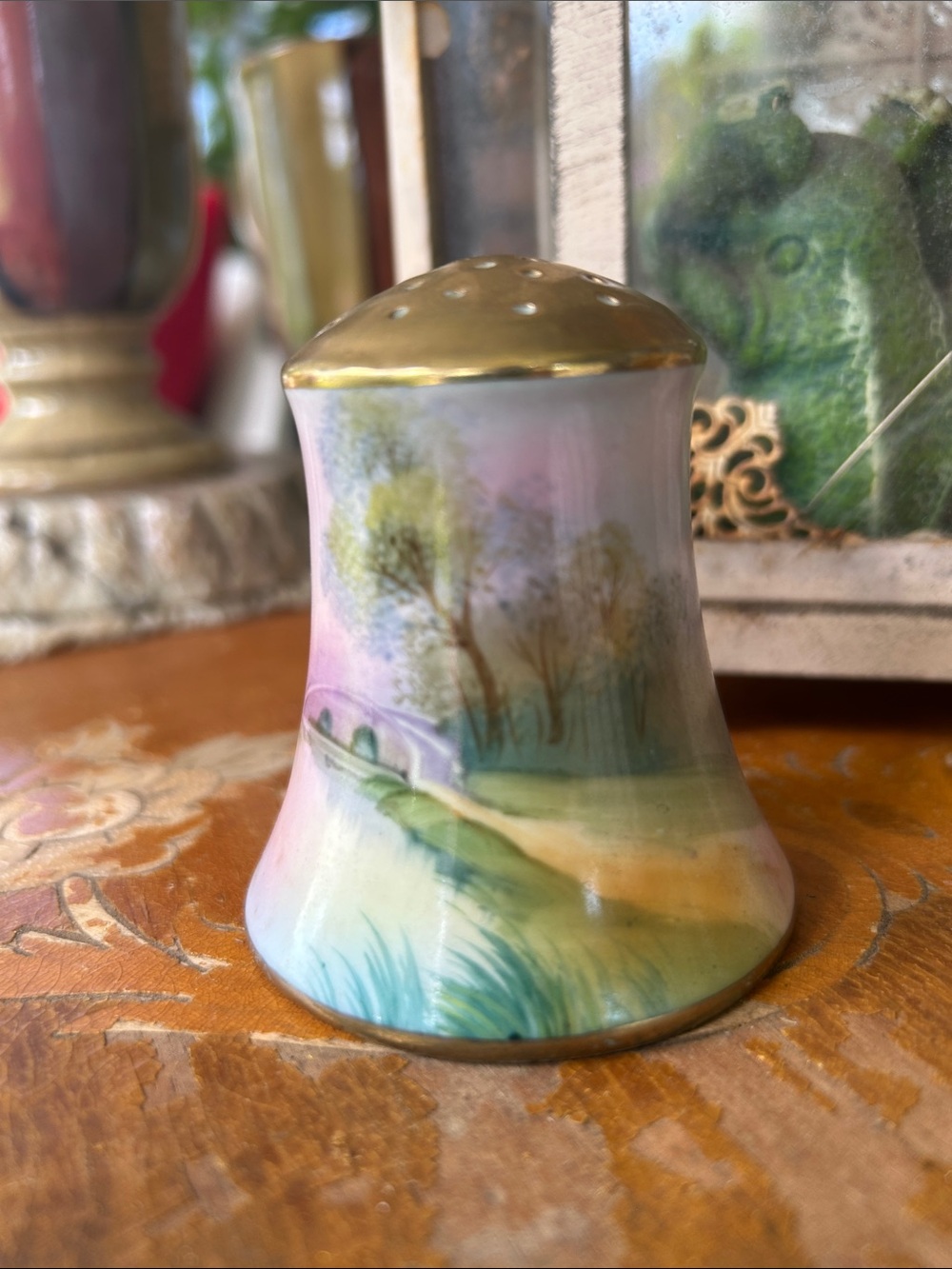 Antique Hand-Painted NIPPON Shaker